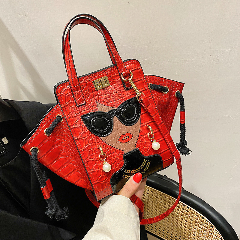 Glasses Beauty Diagonal HandBag | Women's Fashion Handbag
