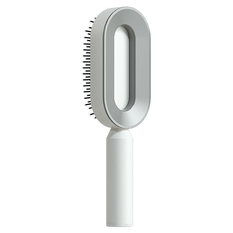 Self Cleaning Hair Brush — One Key Clean,
Anti-Static Massage Scalp Comb for Women