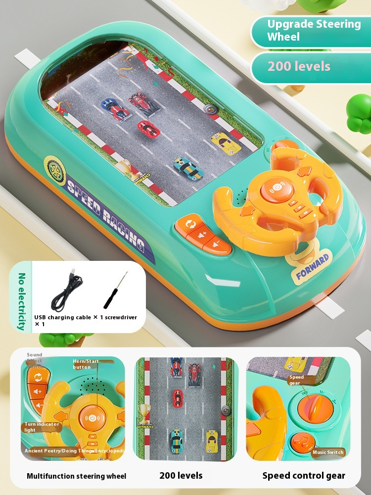 Educational Racing Game Machine for Kids