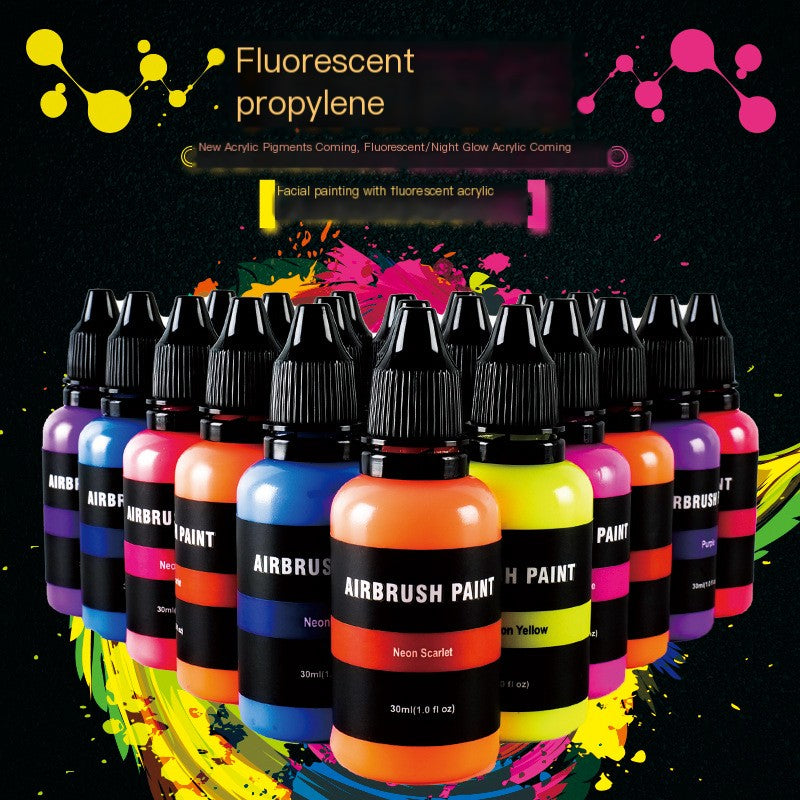 Waterproof Fluorescent Acrylic Paint for Art