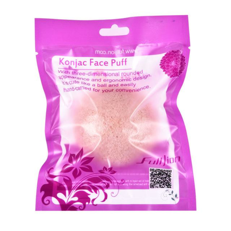 Konjac Facial Cleansing Sponge 
— Natural Exfoliator Face Wash Puff