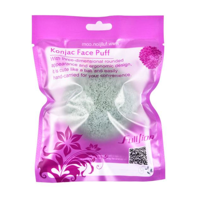 Konjac Facial Cleansing Sponge 
— Natural Exfoliator Face Wash Puff