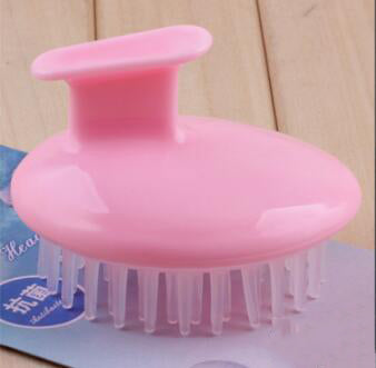 Silicone Shampoo Brush Scalp Massager 
— Hair Growth & Deep Cleansing Tool