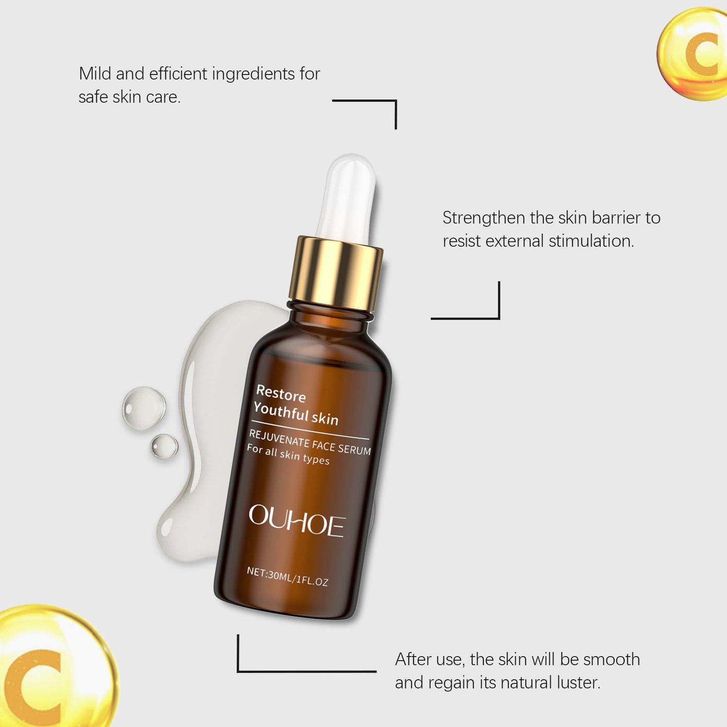 Gentle Nourishing Facial Care Cream – Deep Hydration & Skin Repair