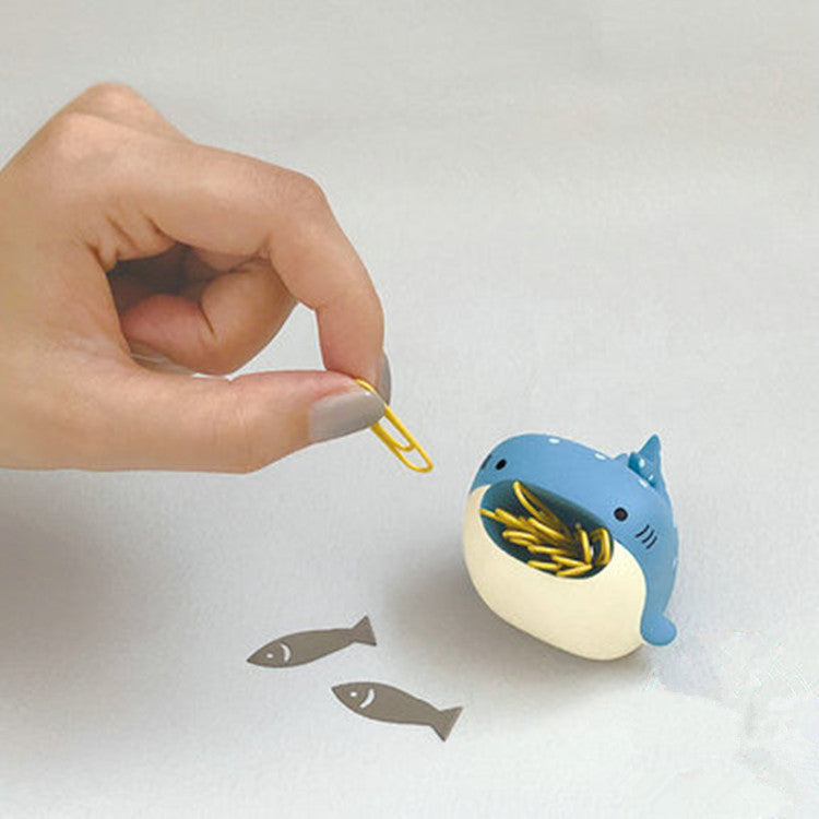 Cute Cartoon Animal Phone Holder Stand - Shark Dolphin Penguin Resin Desk Phone Holder