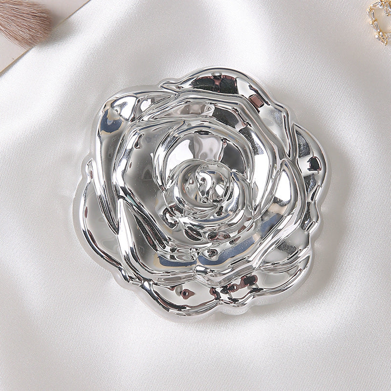 Stay Beautiful Anywhere – Pocket Size Mirror with Luxury Design ✨