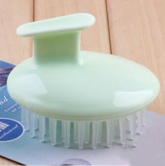 Silicone Shampoo Brush Scalp Massager 
— Hair Growth & Deep Cleansing Tool
