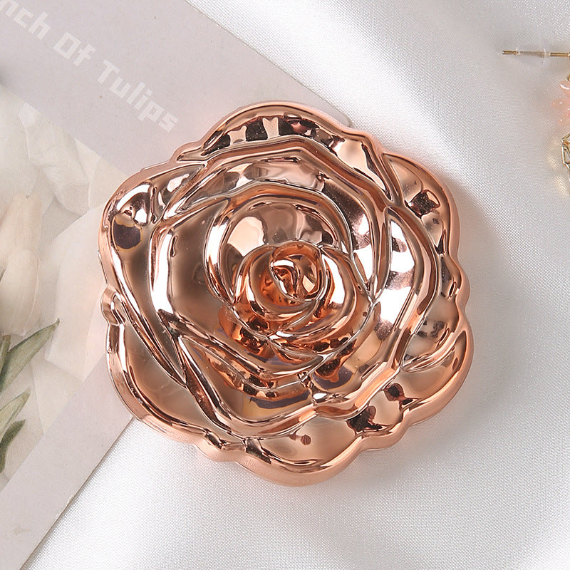 Stay Beautiful Anywhere – Pocket Size Mirror with Luxury Design ✨