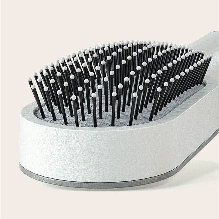 Self Cleaning Hair Brush — One Key Clean,
Anti-Static Massage Scalp Comb for Women