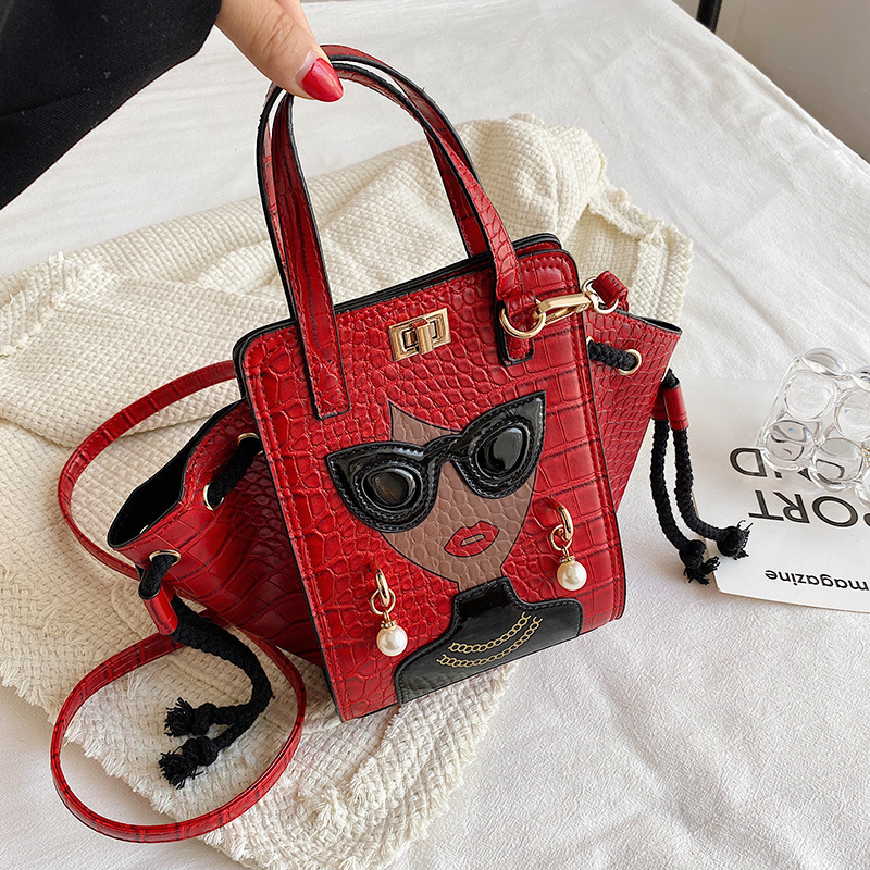 Glasses Beauty Diagonal HandBag | Women's Fashion Handbag
