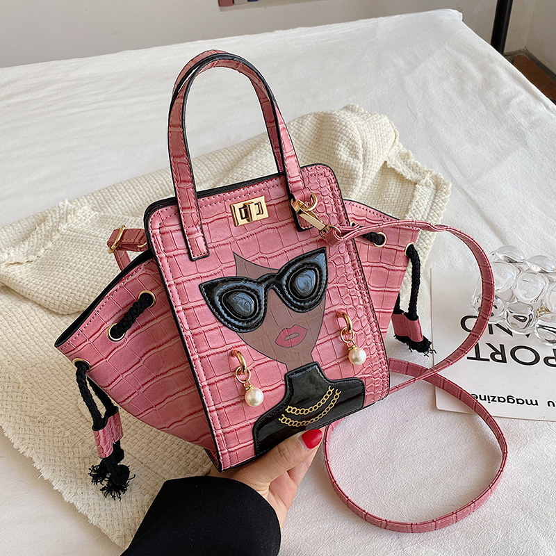 Glasses Beauty Diagonal HandBag | Women's Fashion Handbag